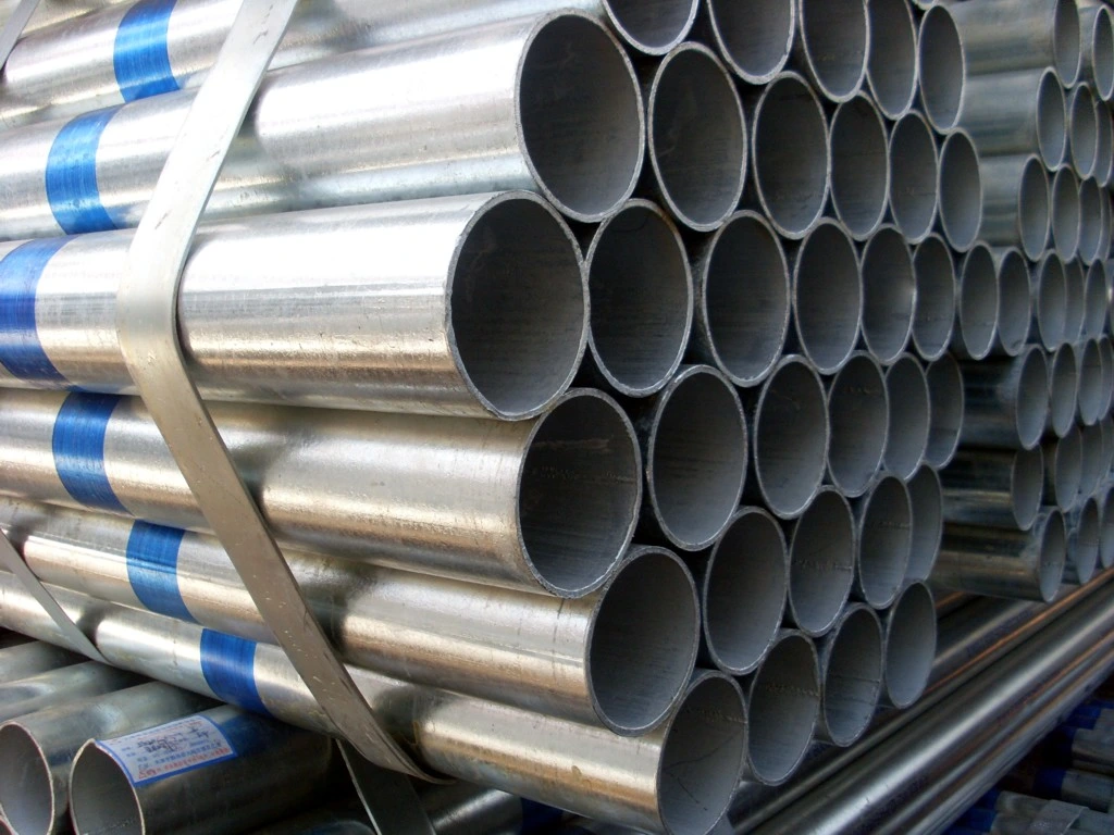 DIP ASTM Galvanized Round Steel Pipes Gi Pipe Tube