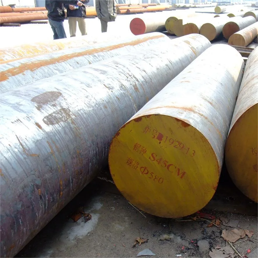Supply Alloy Steel Round Bar 38CrMoAl Hot Rolled Black Solid Round Bar