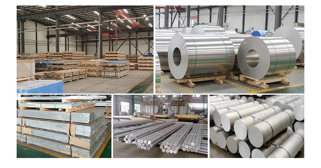 Aluminum Round Bar Small Diameter Smooth Surface with Different Material in Stock