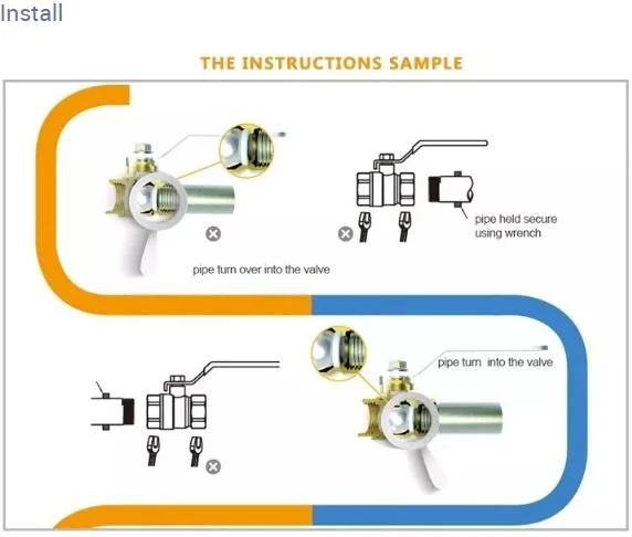 Low Price Plumbing Fittings Brass Core PPR Plastic Ball Valve