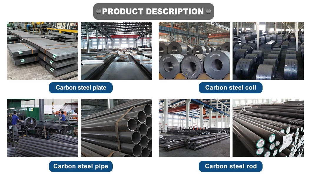 Primary Carbon Q245 Q345 A36 Steel Round Bar