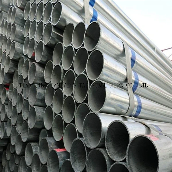 Hot Dipped Galvanized Iron Round Pipe/Galvanized ERW Steel Tubes/Tubular Carbon Steel Pipesfor Greenhouse Building Construction