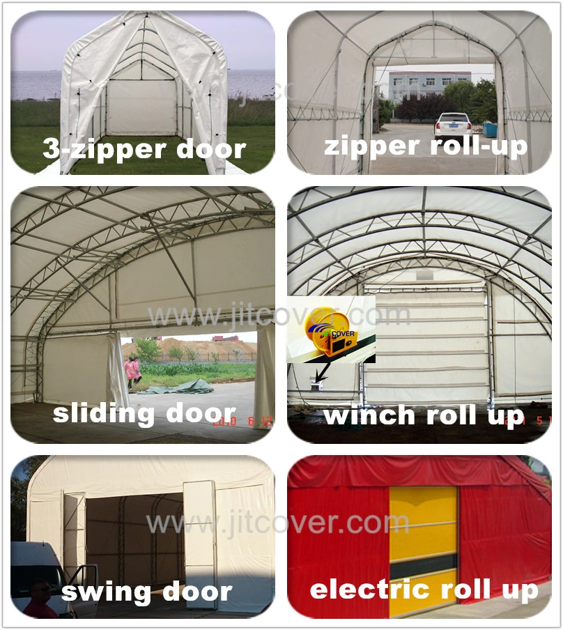 Customized Multi-Span Arch Type PE/PVC Plastic Film Agricultural Green House (JIT-303315)