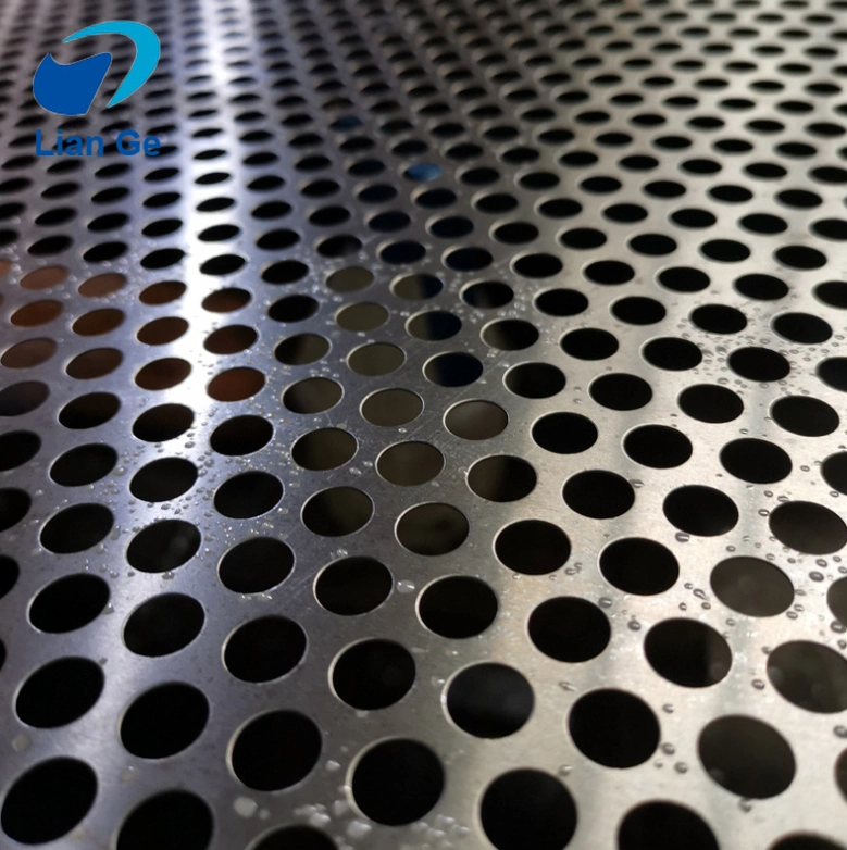 Inox Steel Round Hole Filter Hole Plate Stainless Steel Perforated Mesh Sheet