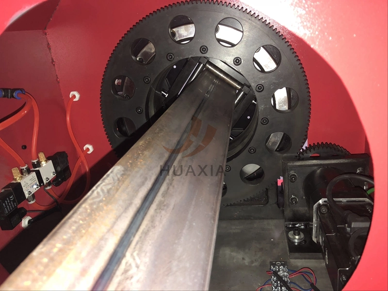 Square Round Tube Pipe Steel CNC Flame Plasma Cutting Machine