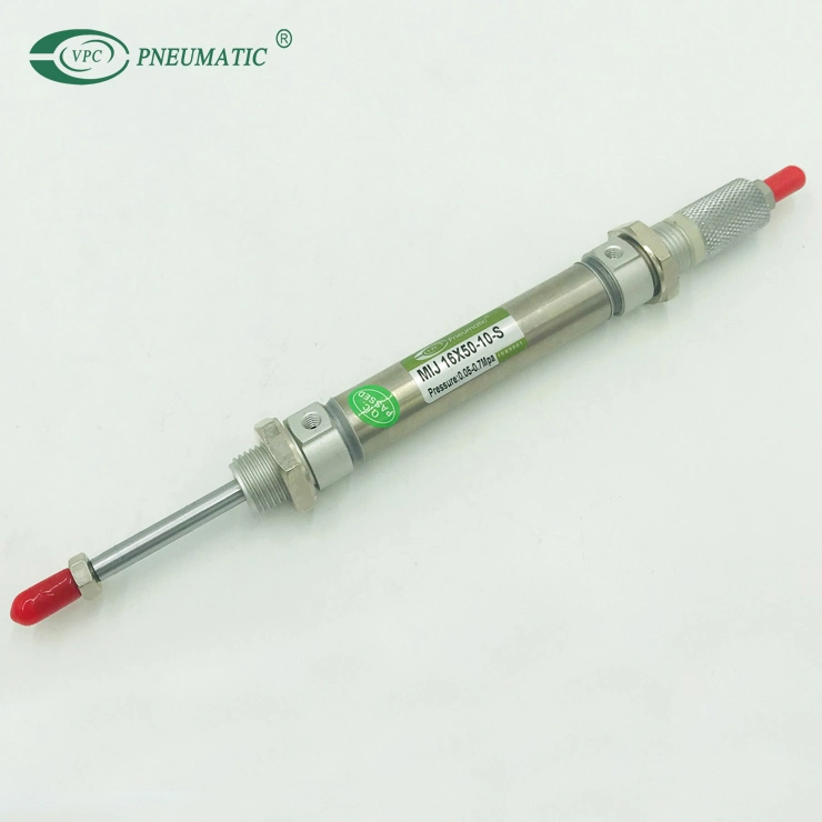 Mi ISO6432 Stainless Steel Single (Double) Acting Mini Round Air Pneumatic Cylinder