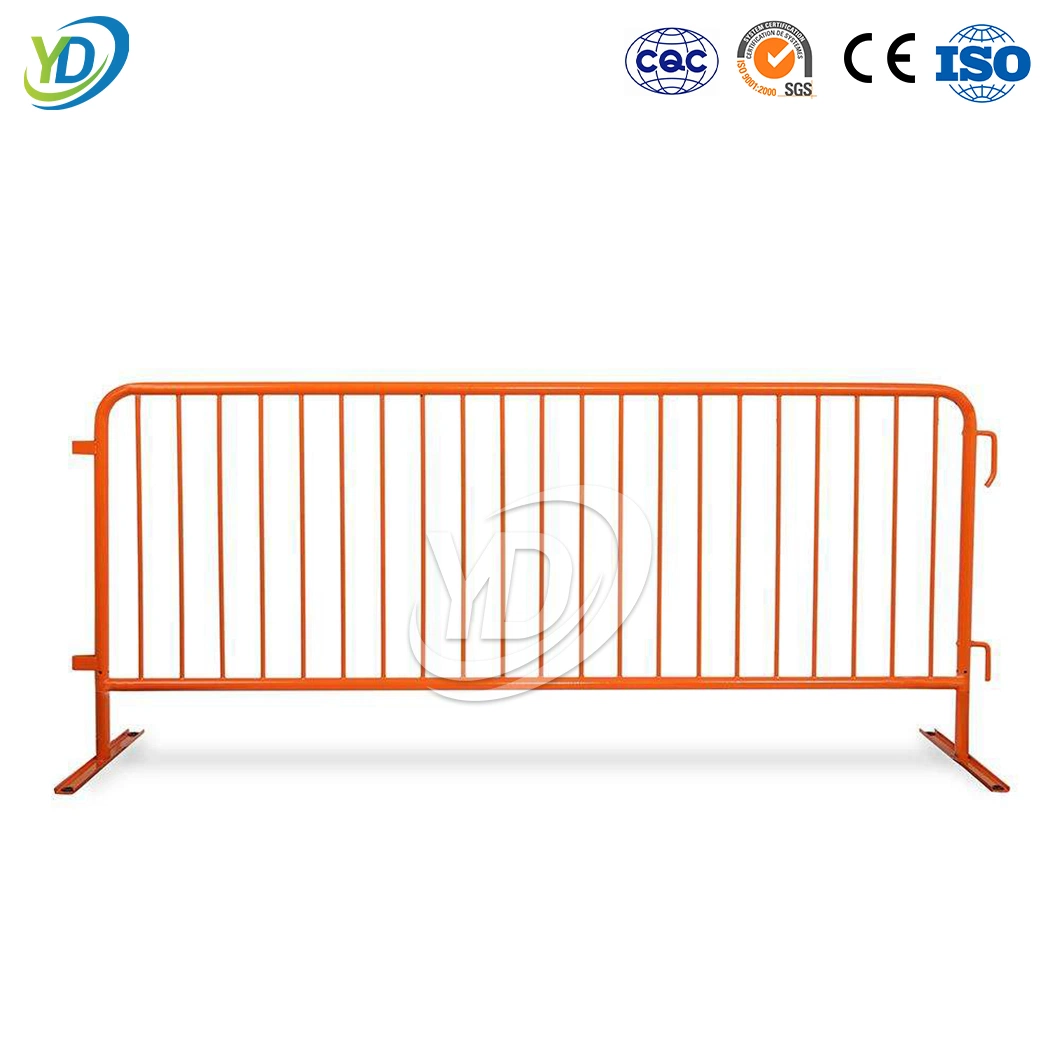 Yeeda 1-5/8 Inch Od X 16 Gauge Thickness Galvanized Crowd Control Fence China Orange Plastic Temporary Fencing Factory Heavy Duty Temporary Fencing