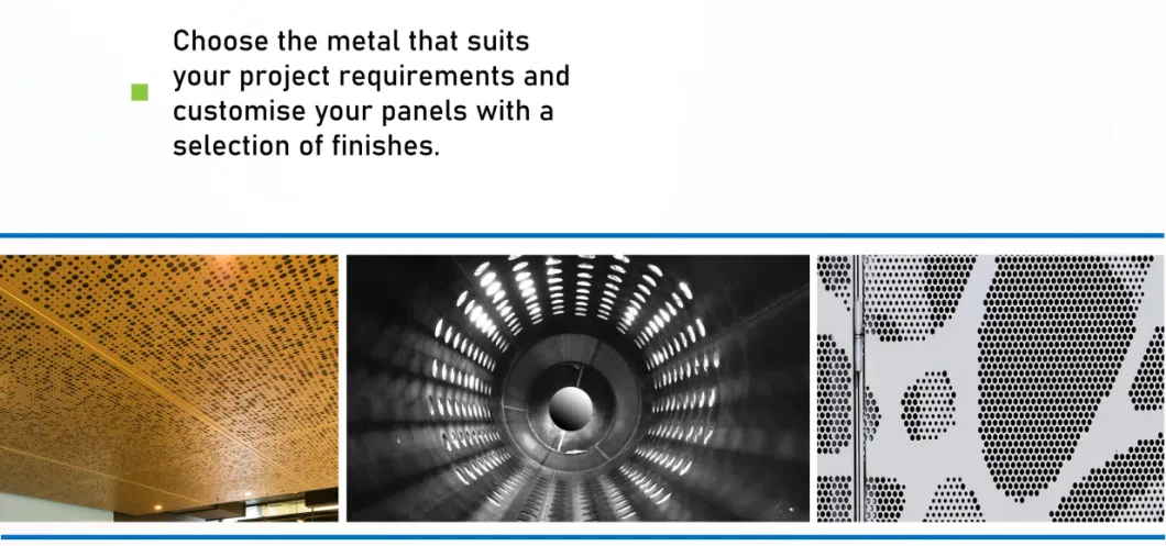 Industry Application Round Hole Shape Carbon Steel Perforated Metal