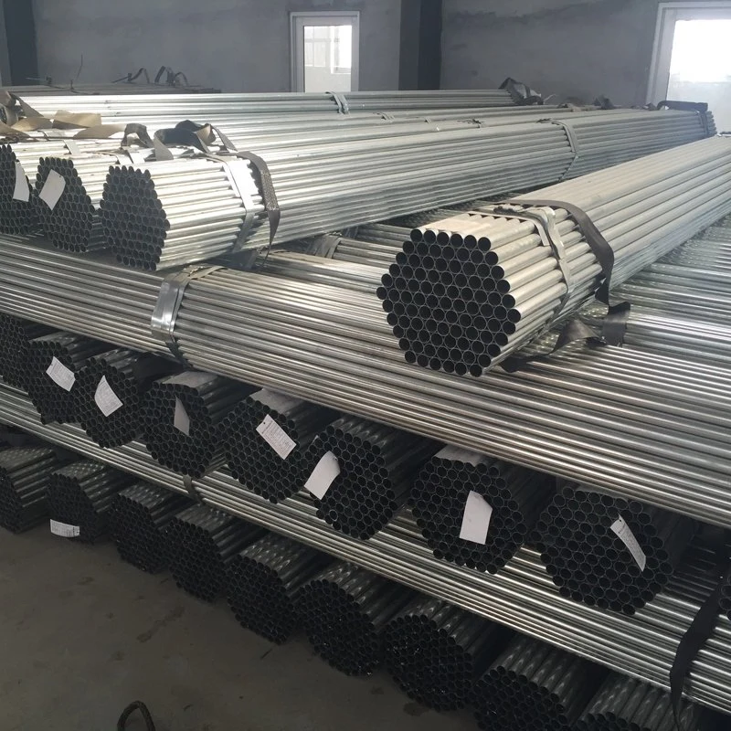 Hollow Round Pipe ASTM A214 Hot Dipped Galvanized Welded Stainess Steel Pipe