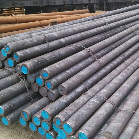 SAE 1020 SAE1045 Mild Carbon Steel C45 Solid Round Rod Bars