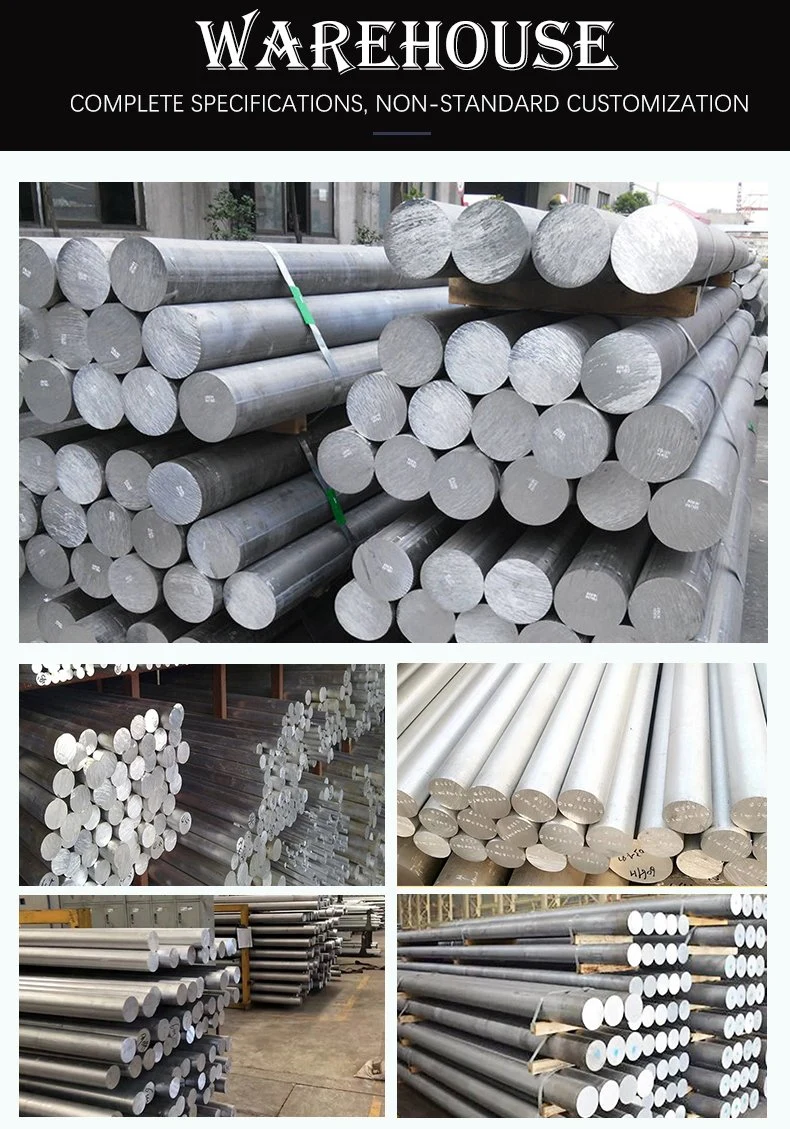 Large Stock 7174 7075 Aluminium Round Rod Bars