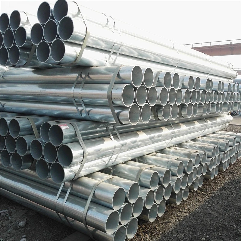 Hot DIP Galvanized Steel Pipe Hot Rolled Round Steel Pipe