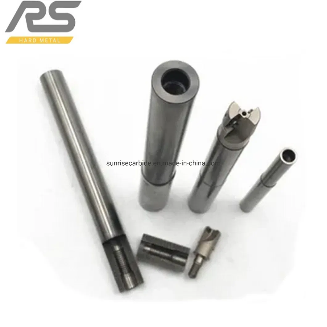 Tungsten Carbide Screwed Milling Tool Holder, Solid Round Bar for CNC Machine Tools