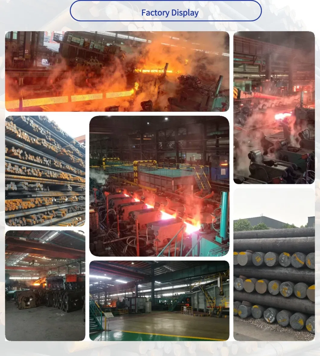 ASTM Q235/Q345/Ss400/A36/1020/1045/4140/4340/8620 Hot Rolled/Cold Drawn Iron Forged Carbon Alloy Steel Rod, Bright / Black Steel Round Bar