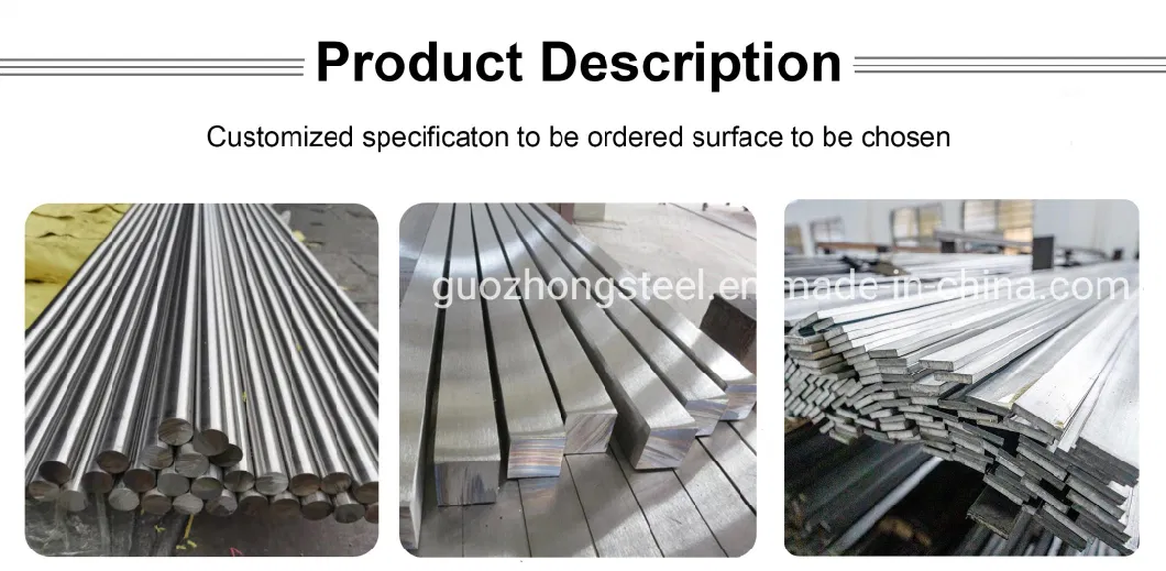 ASTM/JIS/304L/316L/347H/310S/309S/Black, Peeled, Polishing Surface Stainless Rod Steel Round Bar for Parts Processing