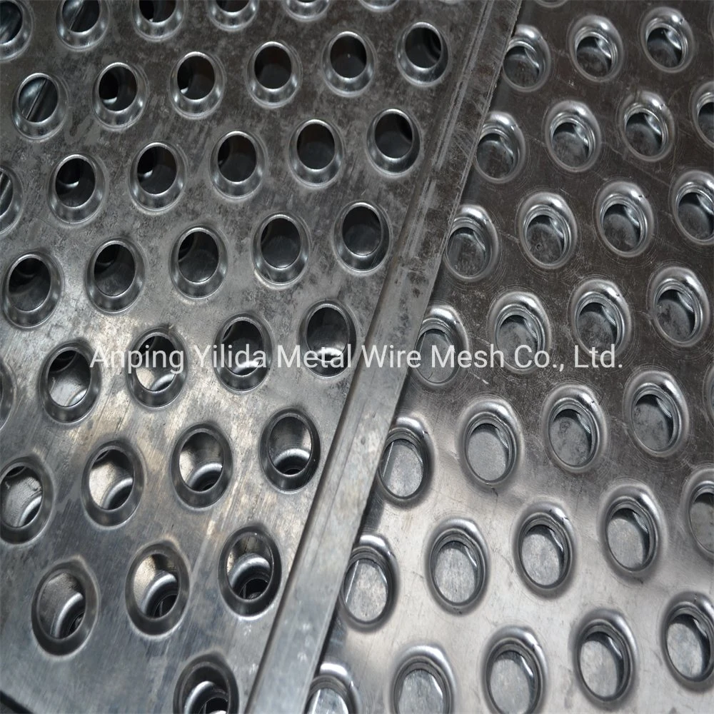 304 Stainless Steel Punching Round Hole Anti-Skid Iron Plate