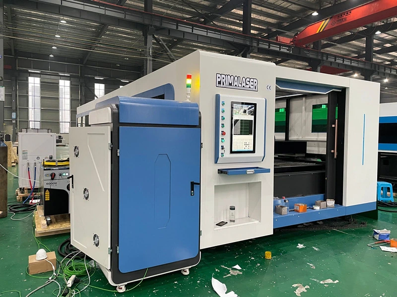 Plate Metal Round Square Metal Fiber Laser Metal Cutting Machine Exchange Table