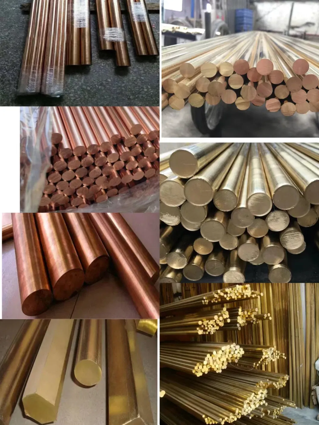 C70620 C71000 Pure Bronze Metal Pure Brass Rod Red Copper Round Bar Customized Copper Bar for Top Quality Fast Delivery