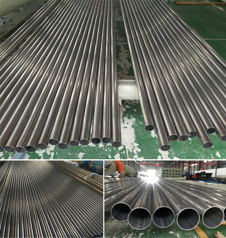 Stainless Weled Steel Round Pipe Ss 304 306L