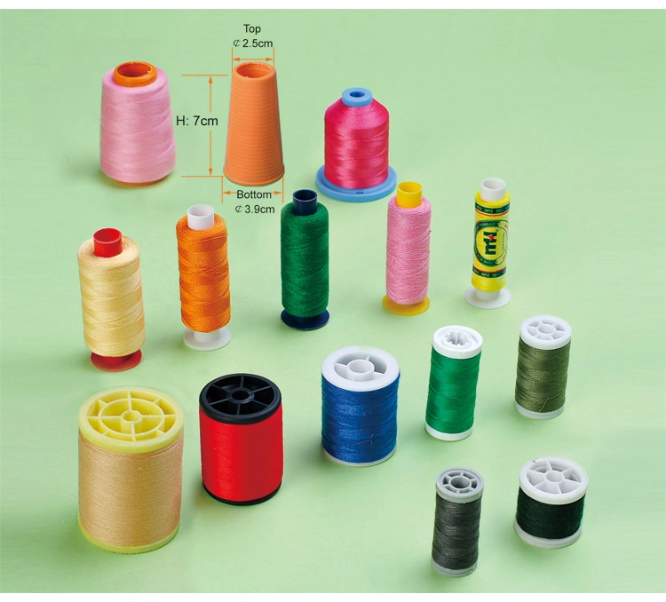 China Manufacturer of Small Tube 100% Spun Polyester Sewing Thread 12PCS