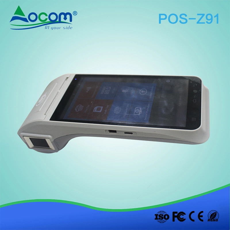 Rugged 4G Portable Smart Card Payment Terminal with Printer