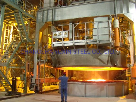 Wellhead Casing Head Equipment Forged Steel Round Bars in Forging Process by API Standard 4140, 4130, 4145