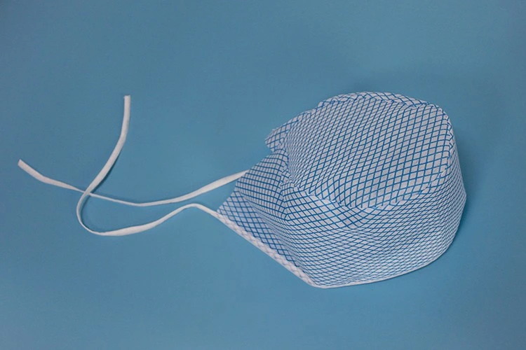 Box-Packed Disposable Surgical Head Cover Spunlace Surgeon Spunlace Round Cap