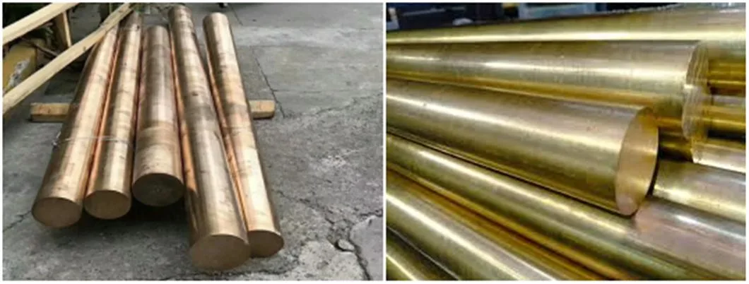 Yellow Bright Hollow Tubu Copper/Brass/Bronze Flat Round Copper Bars