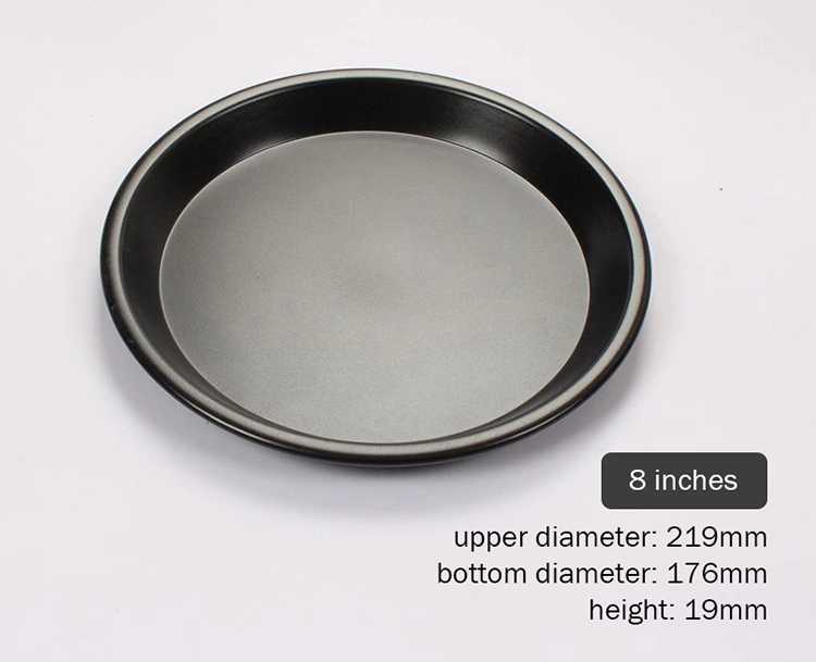 Home Kitchen Bakery 6/7/8/9/10 Inch Aluminium Metal Non Stick Round Pizza Pie Pastry Food Baking Plate
