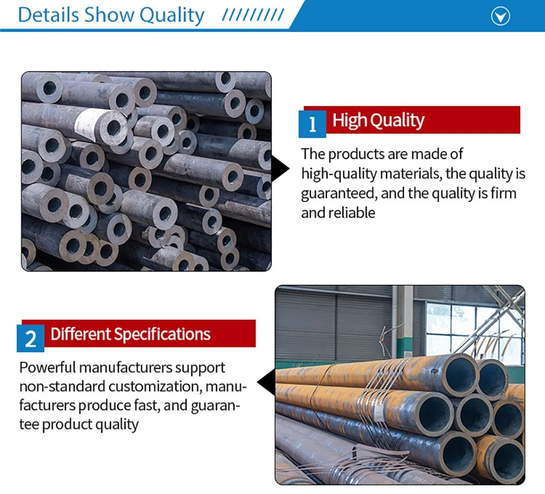 Food/Beverage/Dairy Products Round / Square Rectangular Ouersen Tube Steel Pipe