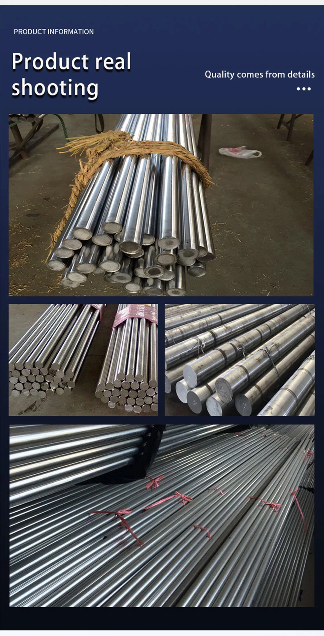 6mm 8mm 1/2 Inch Forged 304 304h Ss Rod Stainless Steel Bar