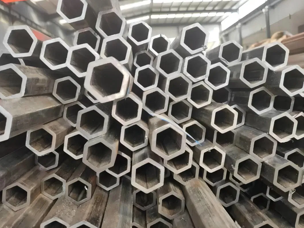 Customized Hexagon/ Oval/ Triangle Irregular Special Section Shape Steel Pipe Tube