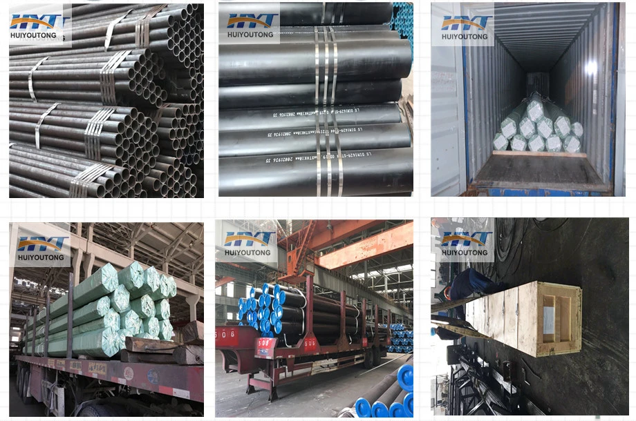Factory Price Material API 5L Gr. B X52 St35 St37 St52 42CrMo 4140 4130 1020 1045 E355 S355jr Sch40 Sch80 Sch120 Hot Rolled Thick Wall Seamless Steel Pipe