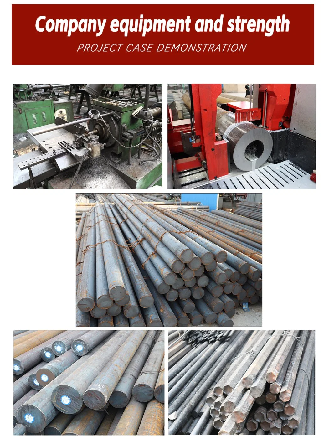 4140 Steel Round Bar for Building Materials with Various Specifications