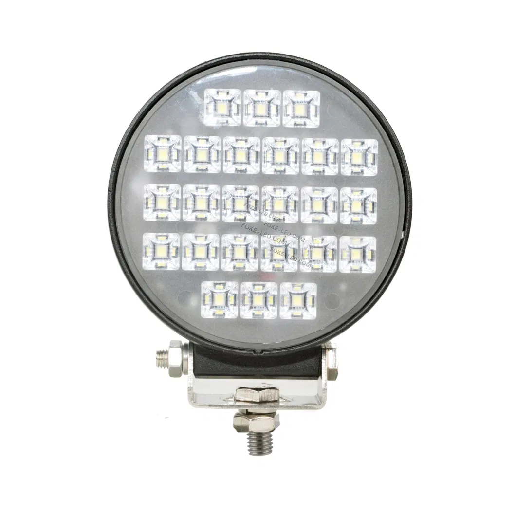 EMC Approved 4.5 Inch 24W Round LED Work Light for Mining Trucks