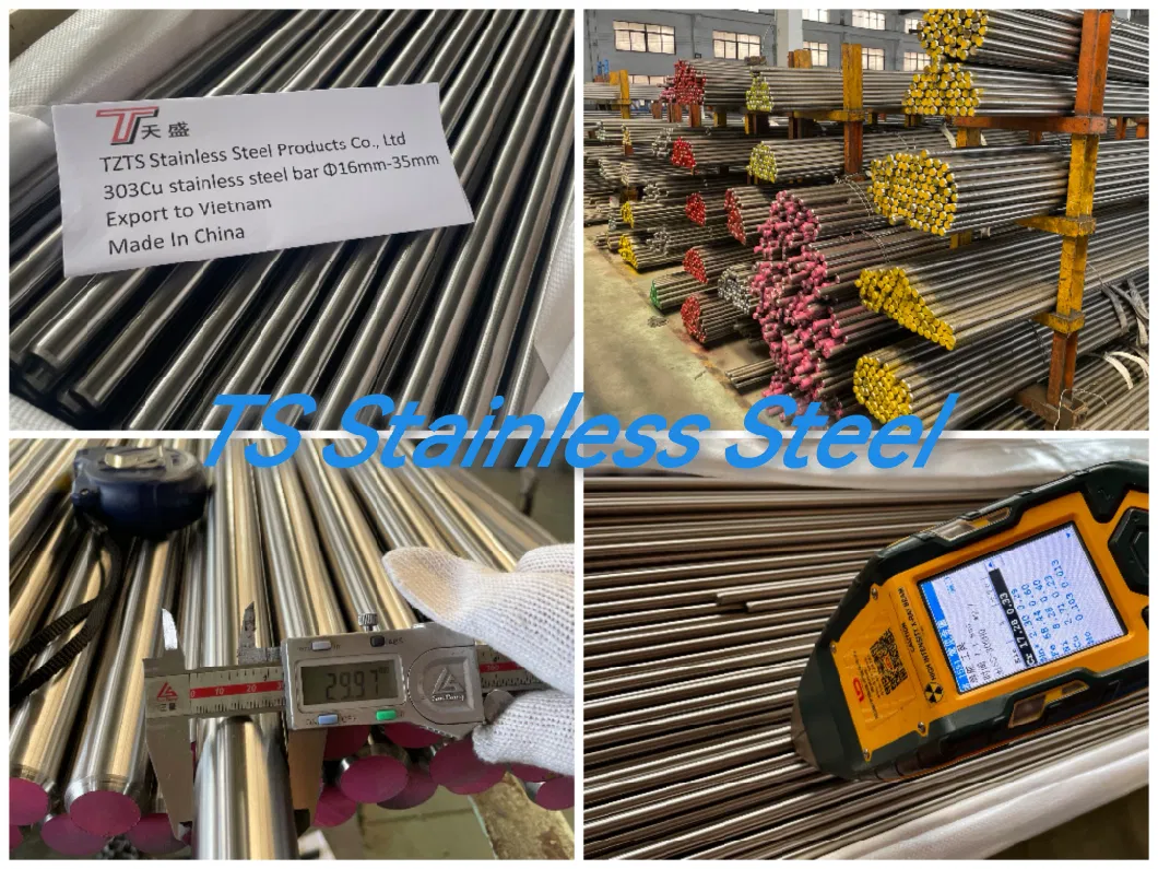 Manufacturer in Stock SUS ASME 201 303 303cu 304 304L 304f 316 316L 310S 321 2205 Cold Hot Rolled Stainless Rod Steel Round Flat Square Angle Hexagonal Rod Bar