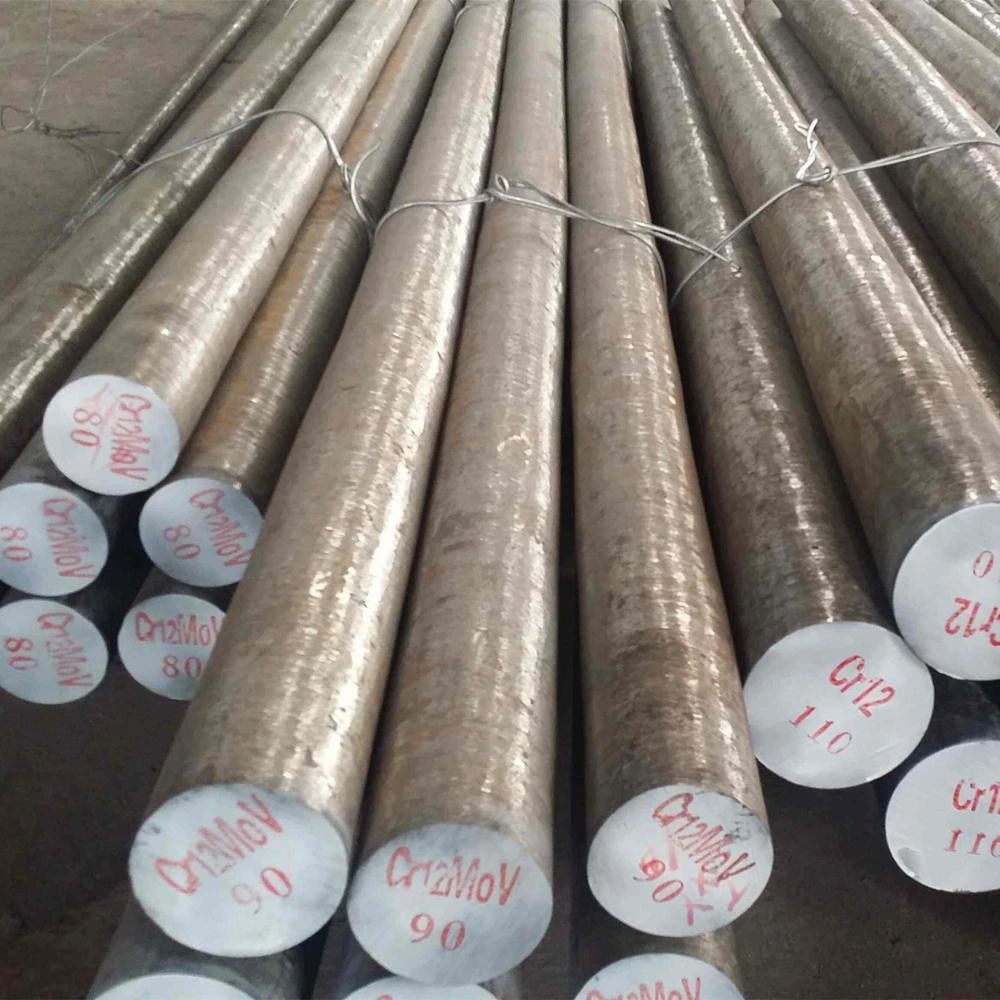 High Quality Spring Steel Rods Hot Rolled SAE ASTM 6150 Carbon Steel Solid Round Bars