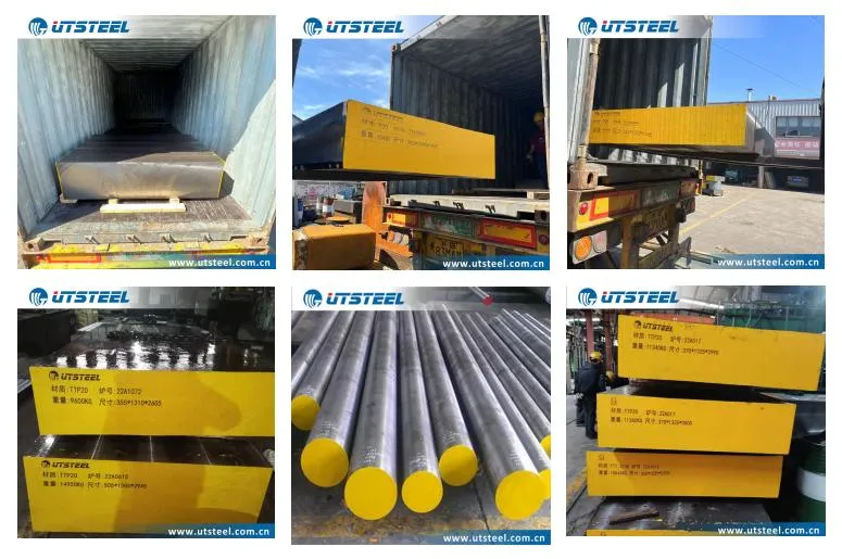 1.2311/P20/Pds5/3Cr2Mo Steel Plate/Flat Bars/Steel Round Bars/Forged Block