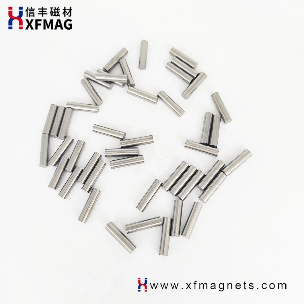 High Gauss Iron Shell Coating AlNiCo Rod Magnets Guitar Parts for Pickup