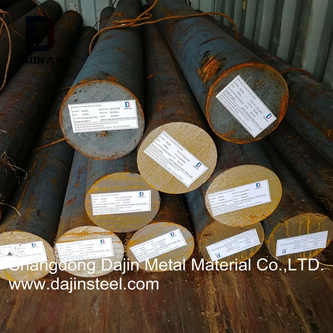 AISI4140 4150 5140 SAE8620 Alloy Steel Forged Steel Round Bar