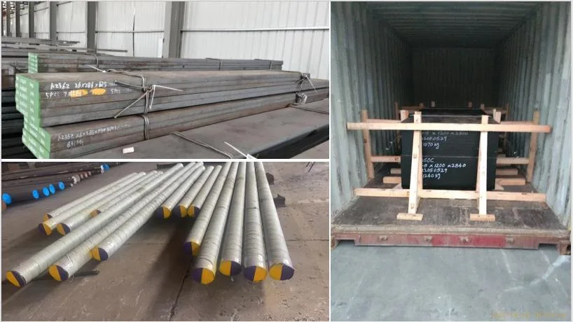 Hot Rolled Carbon Steel Solid Round Rods Building Materials Steel Bars