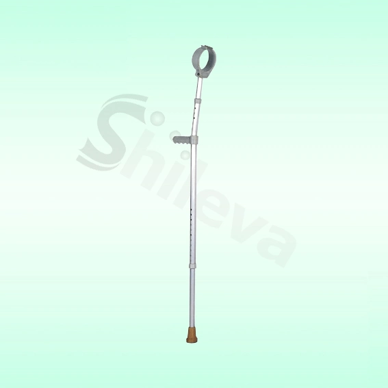 Adjustable Stainless Steel Walking Cane Aluminum Elbow Crutch