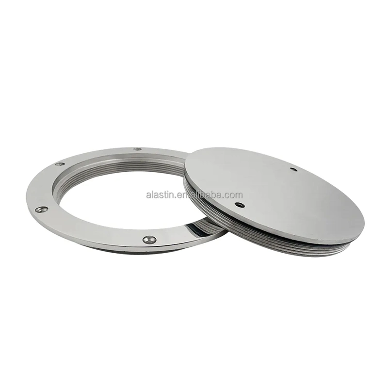 Boat Accessories Boat Hatch Stainless Steel Round Non Slip Inspection Hatch Detachable Cover Deck Plate for Marine Boat Yacht