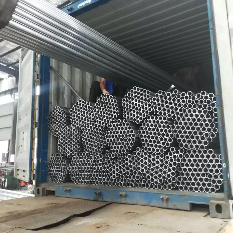 Hot Sale DIN17175 AISI 4130 Hot Dipped Gi Round Steel Pipe DN15 DN20 DN25 Pre Galvanized Steel Tube for Building Material