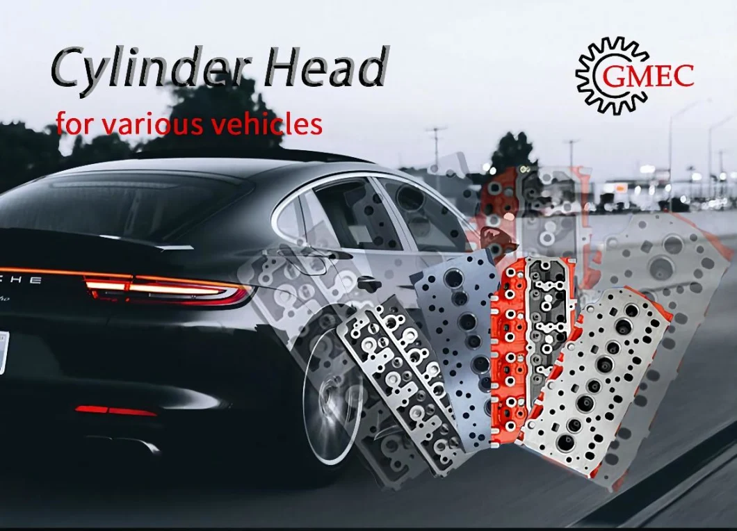 Cast Iron Customized Car Head Cylinder Head for Various Vehicles
