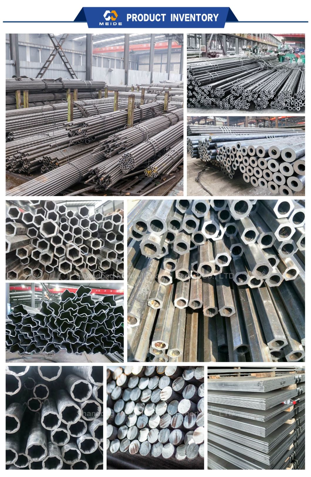 Standard 25crmo 30CrMo 35CrMo 42CrMo 20crmnti Hexagonal Steel Pipe Mechanical Parts