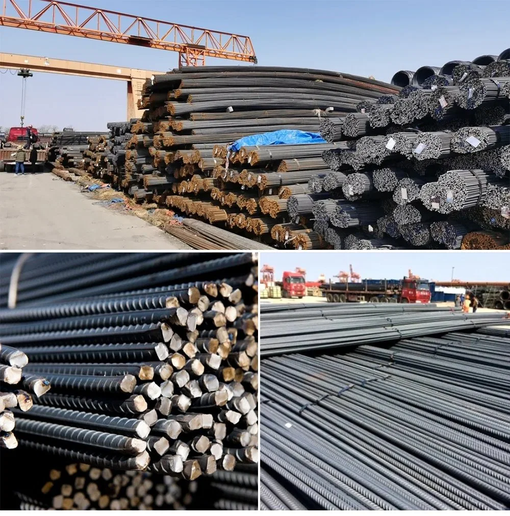 Hot Rolled Deformed Steel Carbon Constructiongr60iron Construction 6mm/9mm/12mm Building Material Round Rebar Bar