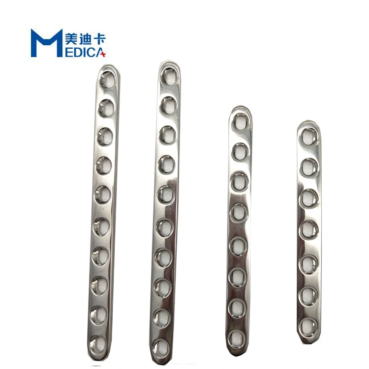 Veterinary Orthopedic Implants Straight Compression Round Hole Neutral Ss Plates