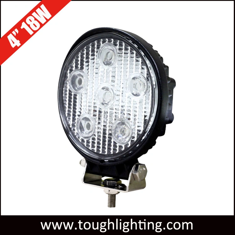 12V 4 Inch 18W Offroad Round LED Truck Work Lights