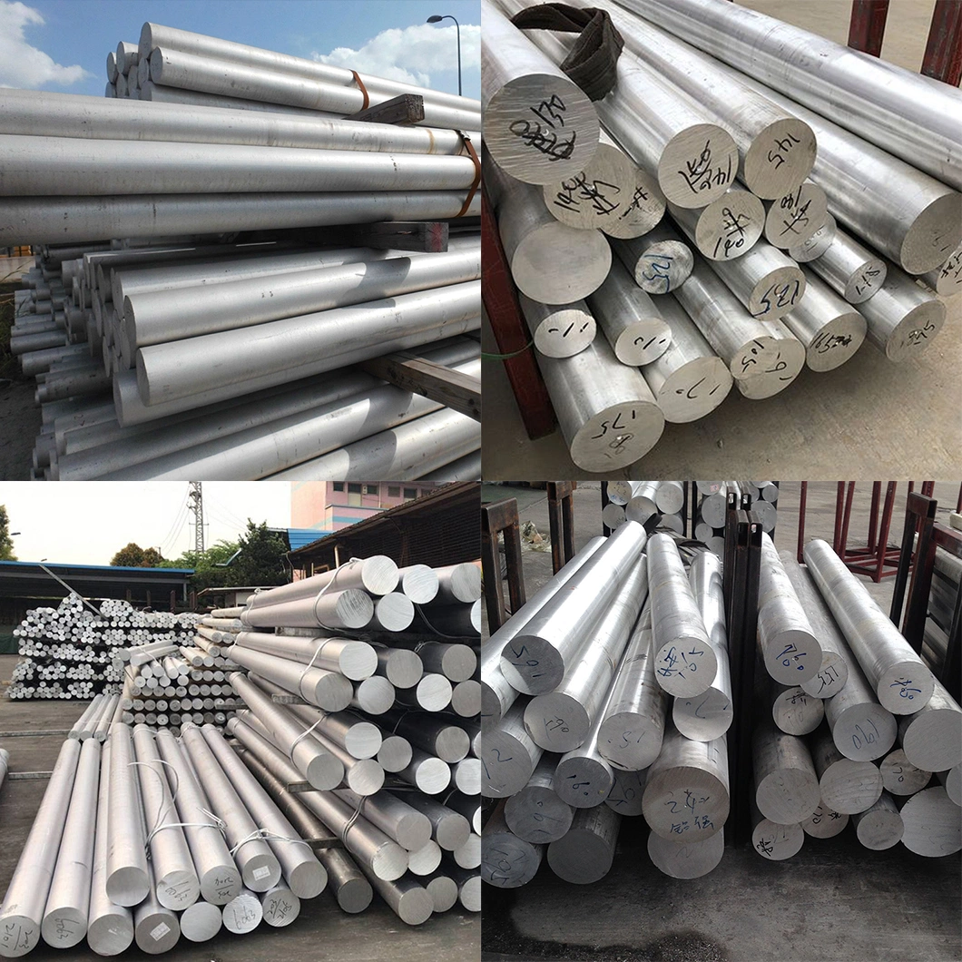 ASTM SAE A36 Hot Rolled Alloy 1060/1100/3003/5052/5083/5086/6061/6063/6082/7075 Aluminum Round Bar